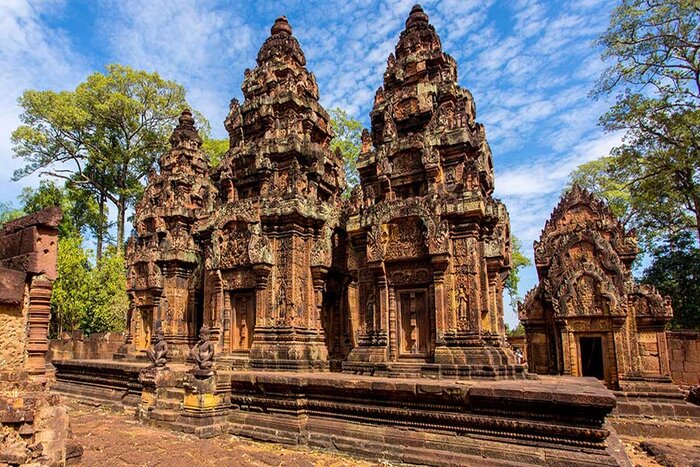 Banteay Srei in Angkor Temple Complex